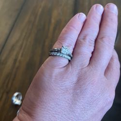 Diamond Wedding Ring  Size 5 