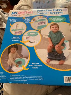 Ms Rachel potty trainer toilet