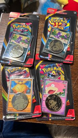Pokémon TCG Mega Evolution Blister Pack Lot of 4