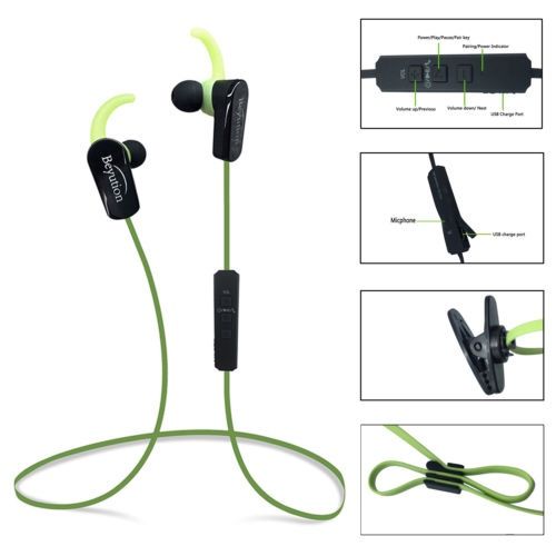 wireless sports Bluetooth headset headphone earphones