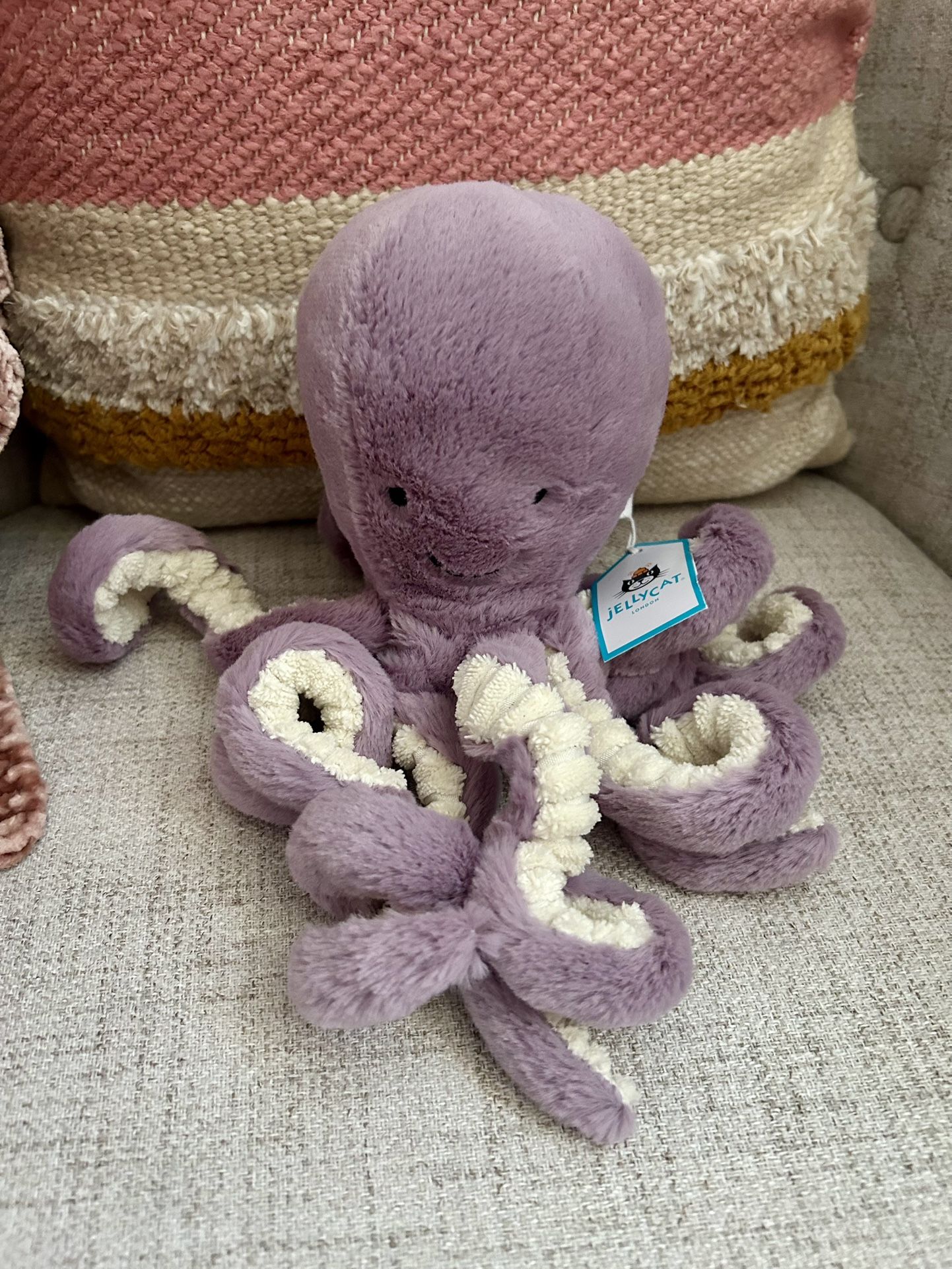 Purple Octopus Jellycat