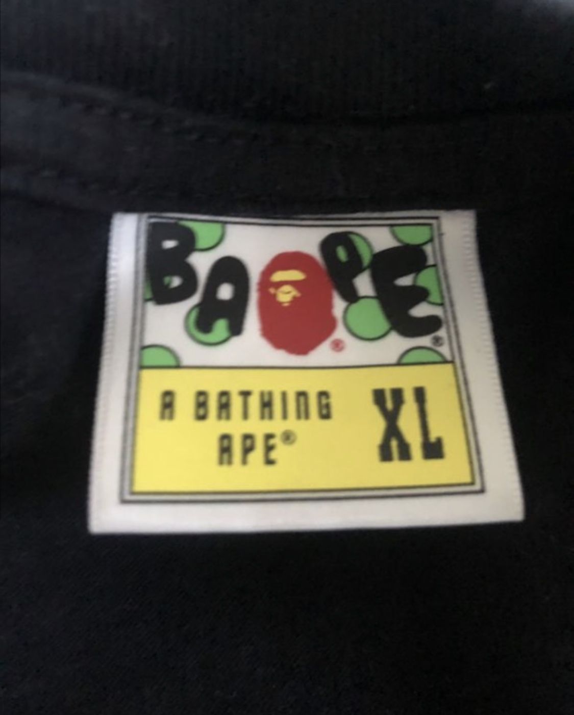 NEW AUTHENTIC BAPE T-SHIRT XL