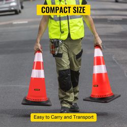 Safety Cones, 8 PCS Traffic Cones. $80.00 FIRM!!