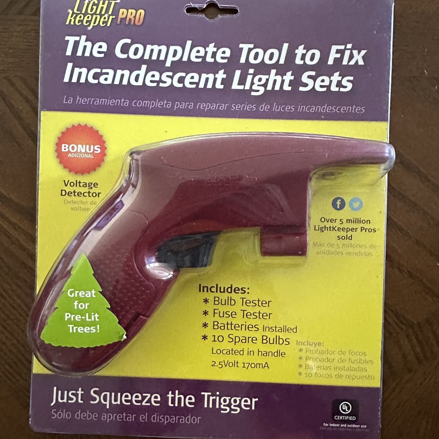 LightKeeper Pro Incandescent Light Set Repair Tool for Sale in Bell  Gardens, CA - OfferUp