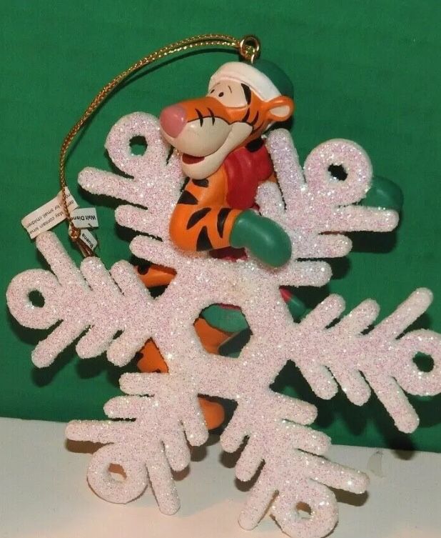 1990’s Disney Snowflake TIGGER Ornament