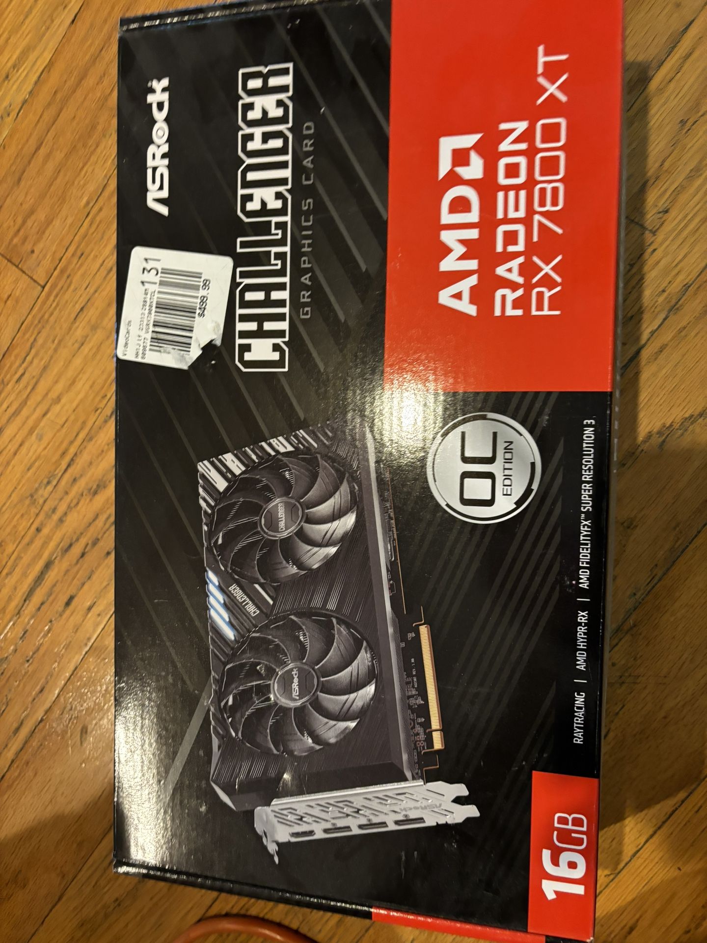 AMD Radeon RX 7800xt 16gb Graphics Card