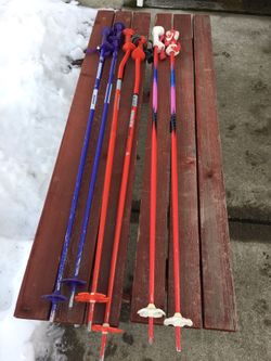Ski poles each unless with skis you buy from me that are listed for sell.