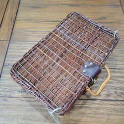 Wicker Card Basket
