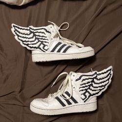 Adidas x Jeremy Scott Wings 2.0 Pixel Sneakers