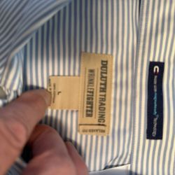 SHIRT - DELUTH TRADING COMPANY MENS LARGE DRESS SHIRT