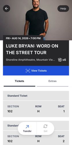 Luke Bryan Word on the Street Tour Friday August 14th