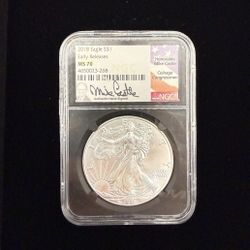 2018 Silver American Eagle MS70 