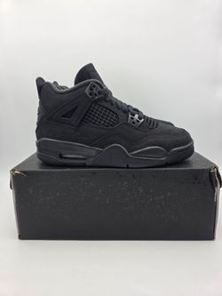 Air Jordan 4 Retro GS 'Black Cat' Size 4.5Y