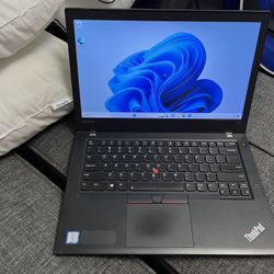 Lenovo ThinkPad 14”  T470 Core i7 7600U 2.8GHz 8GB RAM 120GB  SSD WiFi  Win 11 Pro Laptop
