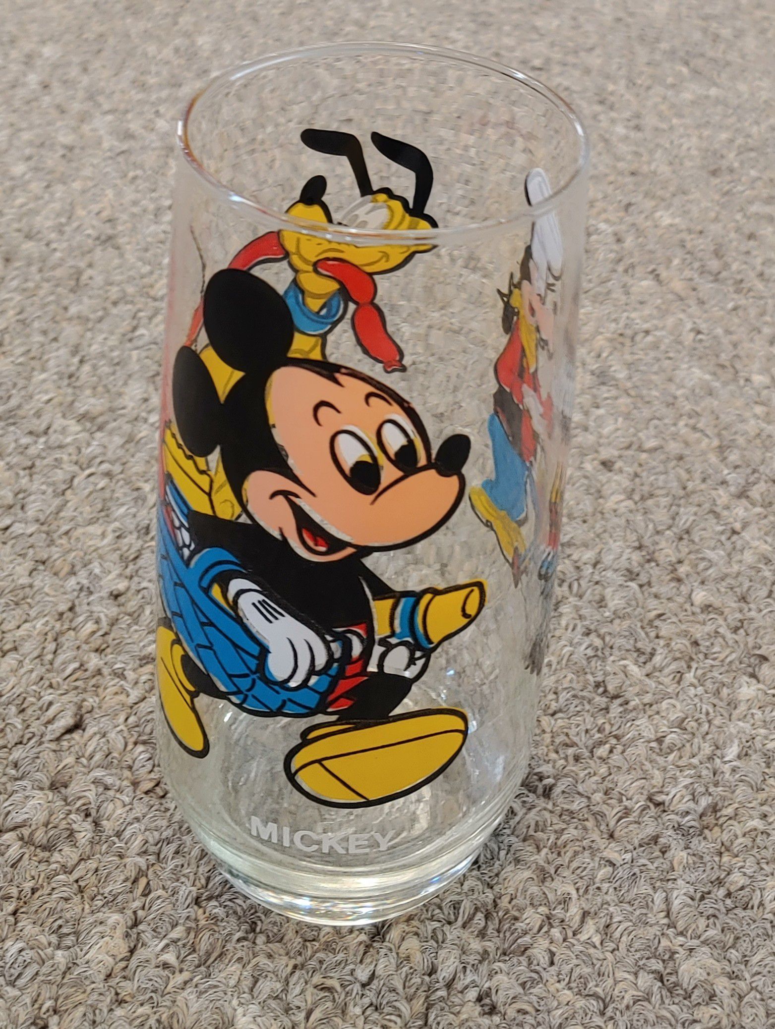 Vintage Collectible Pepsi Walt Disney Series Mickey Glass