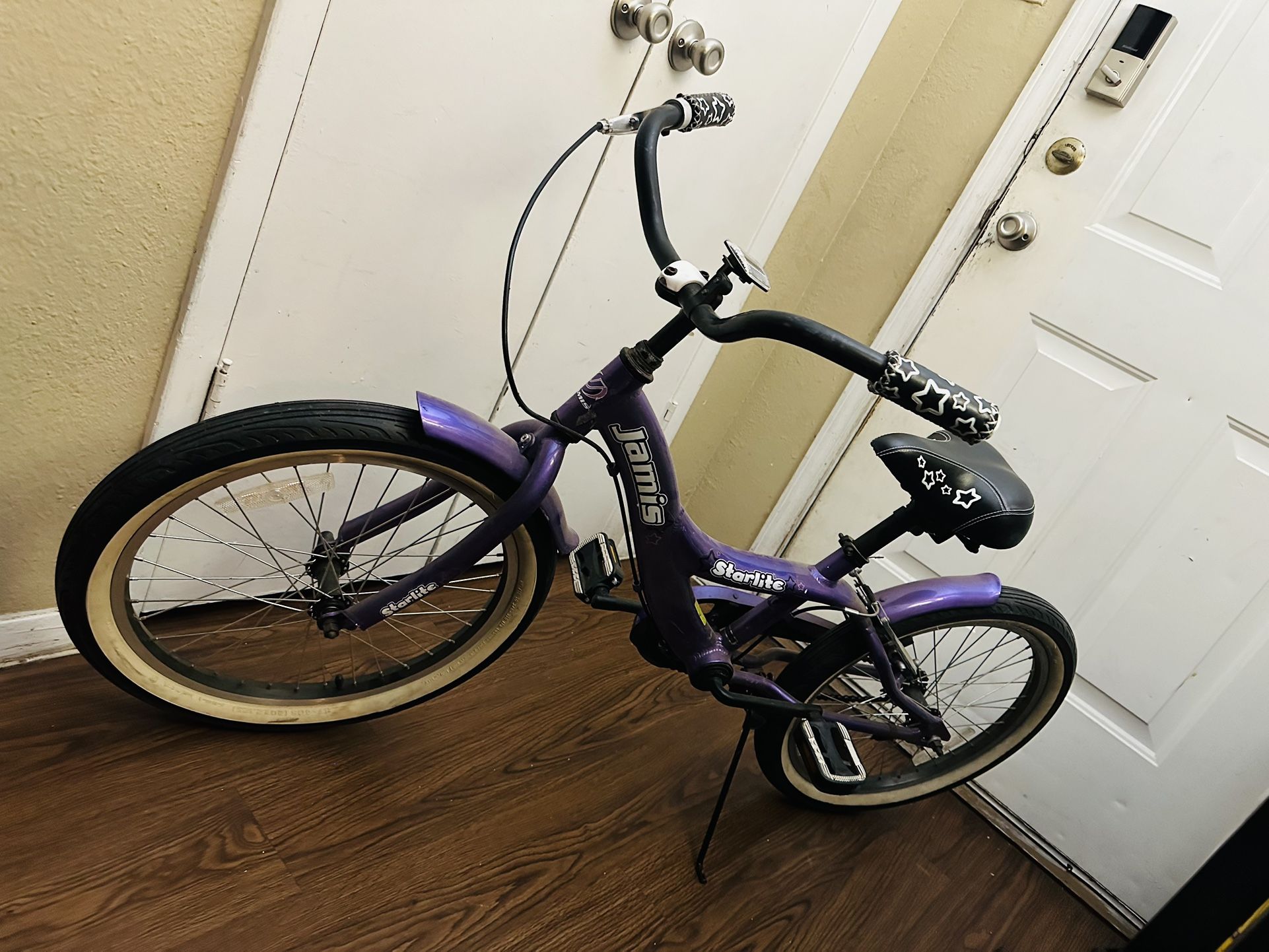 PURPLE JAMIS STARLITE BIKE QUALIITY and SAFELY BUILT