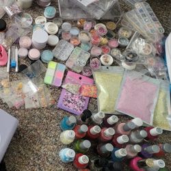 Polish Rack, Footspa And Goodies For NAILS