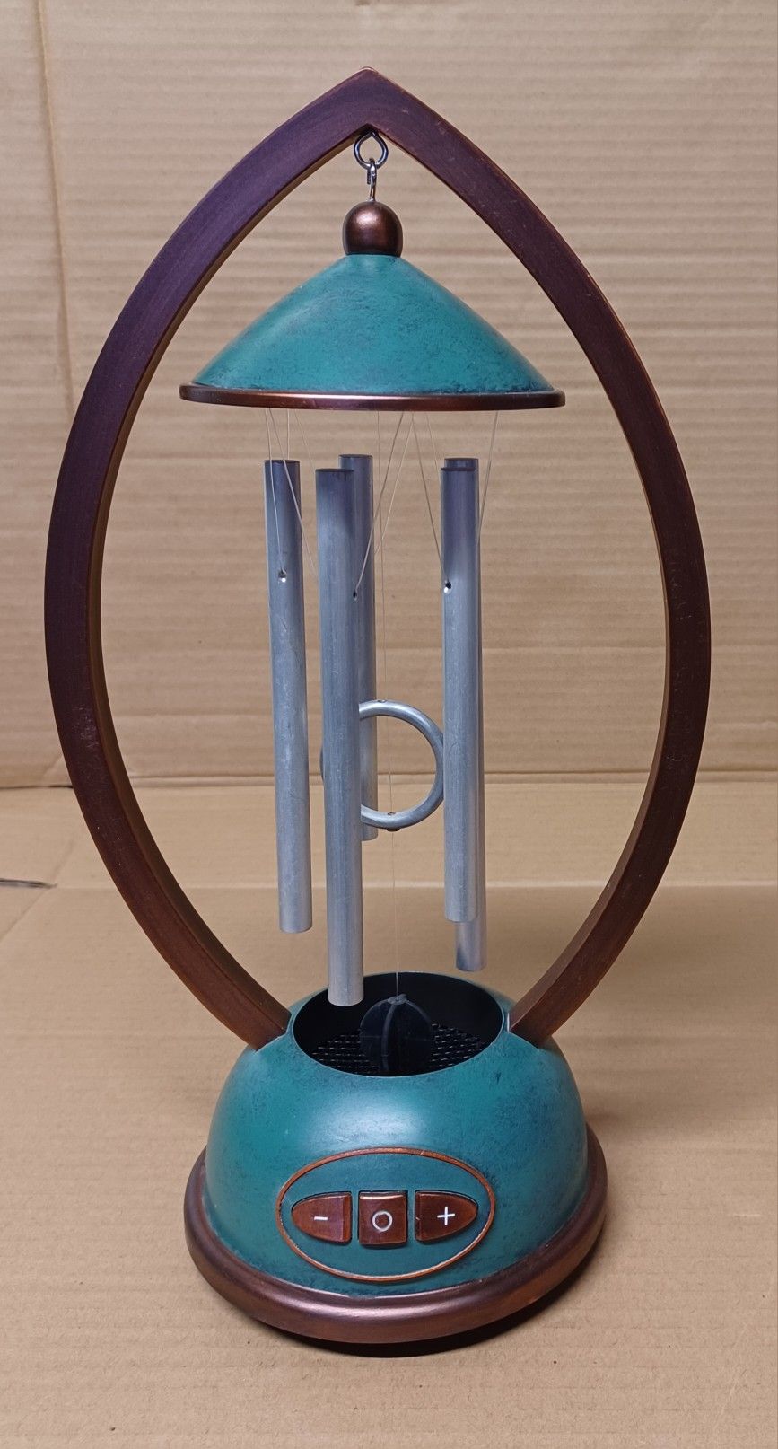 HoMedics battery operated indoor tabletop wind chime