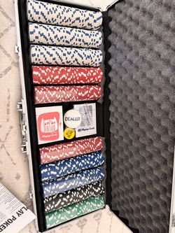 Fat Cat Poker Chip Set in Aluminum Case