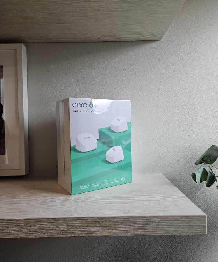 Amazon Eero 6+ mesh wifi system 3 pack