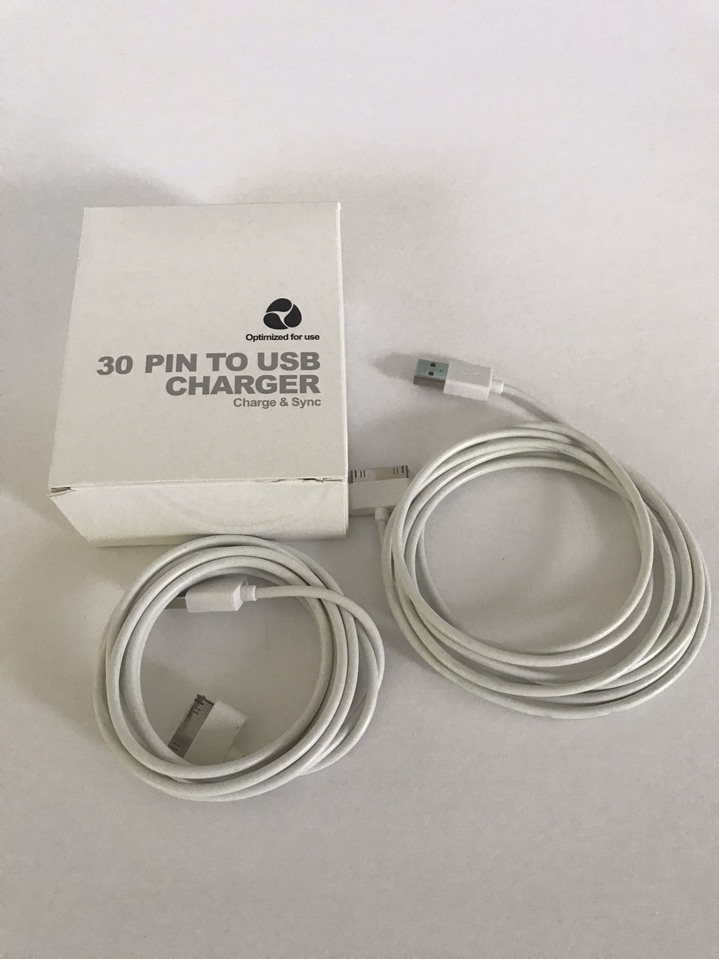 30 pin to USB Apple charger