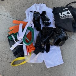 Taekwondo or karate gear