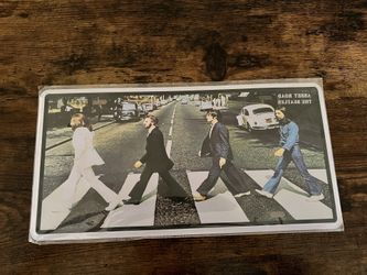 Beatles Abbey Road metal license plate