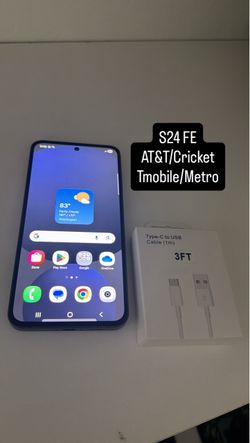 Samsung Galaxy S24 FE 5g. Like New! Tmobile. Metro. AT&T. Cricket.