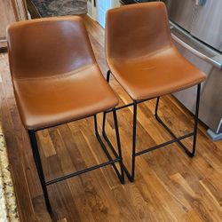  Bar Stools Set Of 2, Counter Height