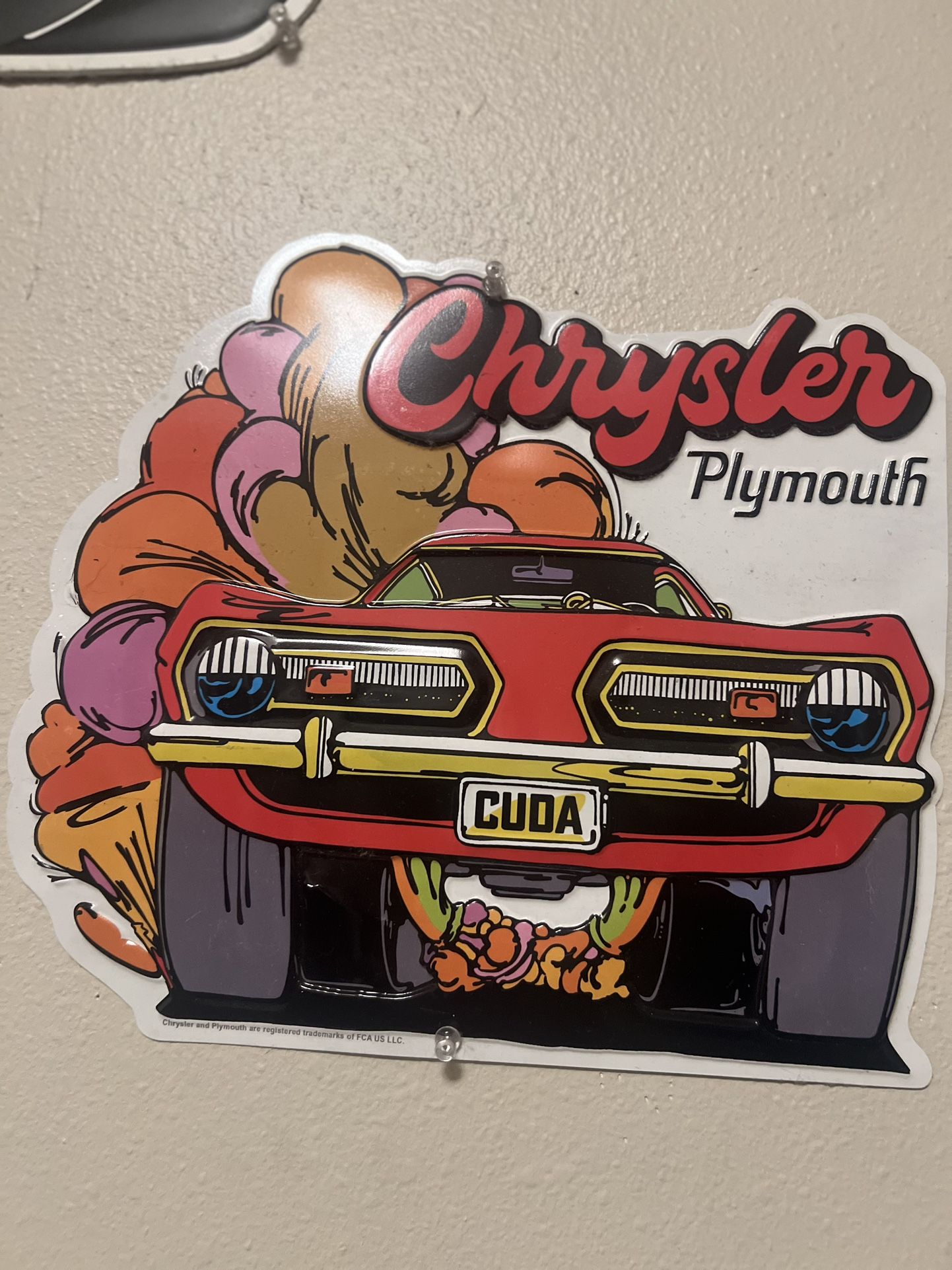 Plymouth Barracuda Wall Decor