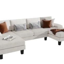 White Sectional From Wayfair 