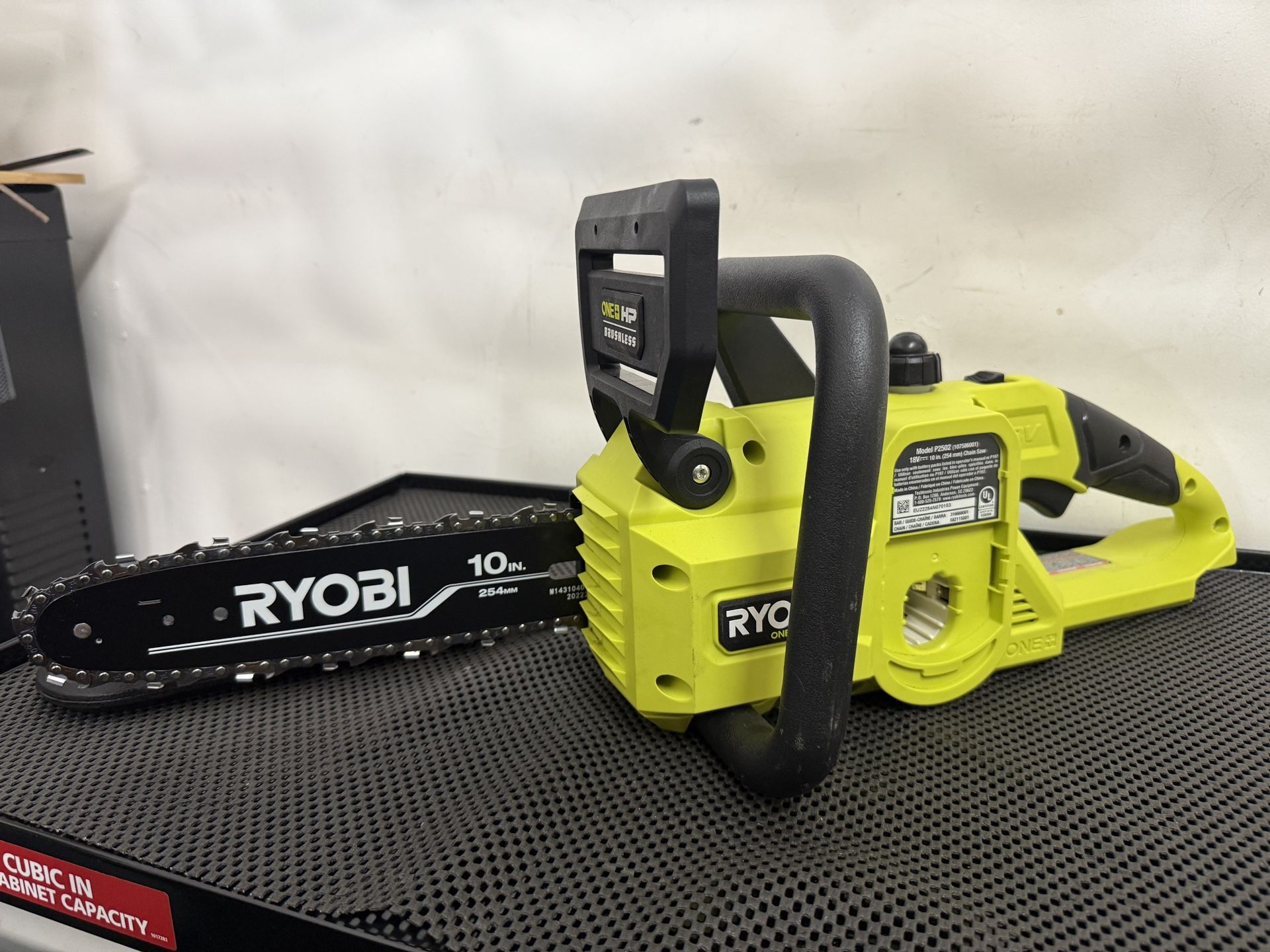 RYOBI ONE+ HP 18V Brushless 10 in. Battery Chainsaw (Tool Only)