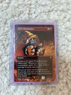 Magic The Gathering Vivi’s Persistence Card