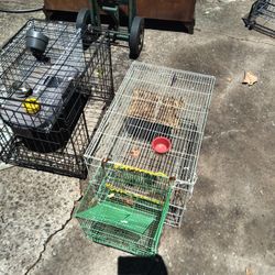2 Small Animal Cages