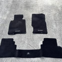 Infiniti G Q Sedan Floor Mats And Trunk Mat 