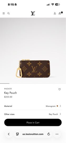Louis Vuitton key pouch BRAND NEW -Never used !!NO BOX ! (AUTHENTIC) 100%