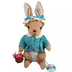 Vintage Douglas Plush Easter Bunny Girl Rabbit Stuffed Animal
