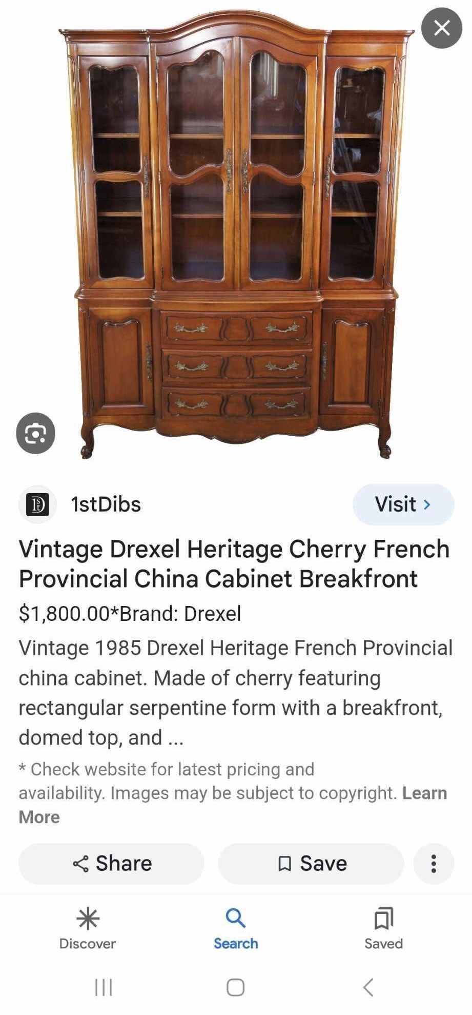 China Cabinet FREE