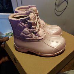 Brand New Sperry Duck Boots (Pink)