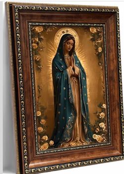 Virgin Mary Framed Religious Wall Art