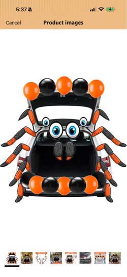 NEW!! Halloween Spider Trunk or Treat Kit