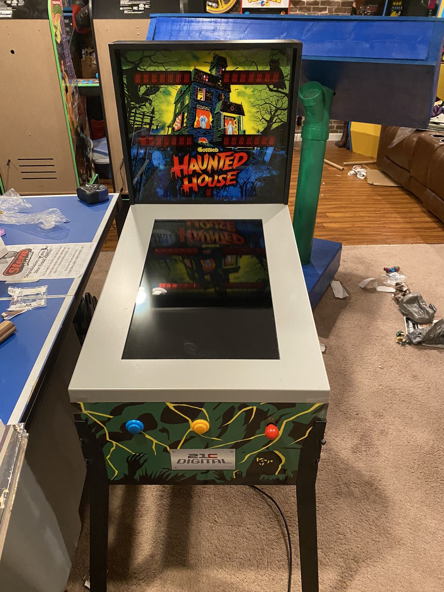 3/4 scale toy shock Virtual Pinball Machine