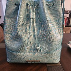 Brahmin Dusty Blue Purse