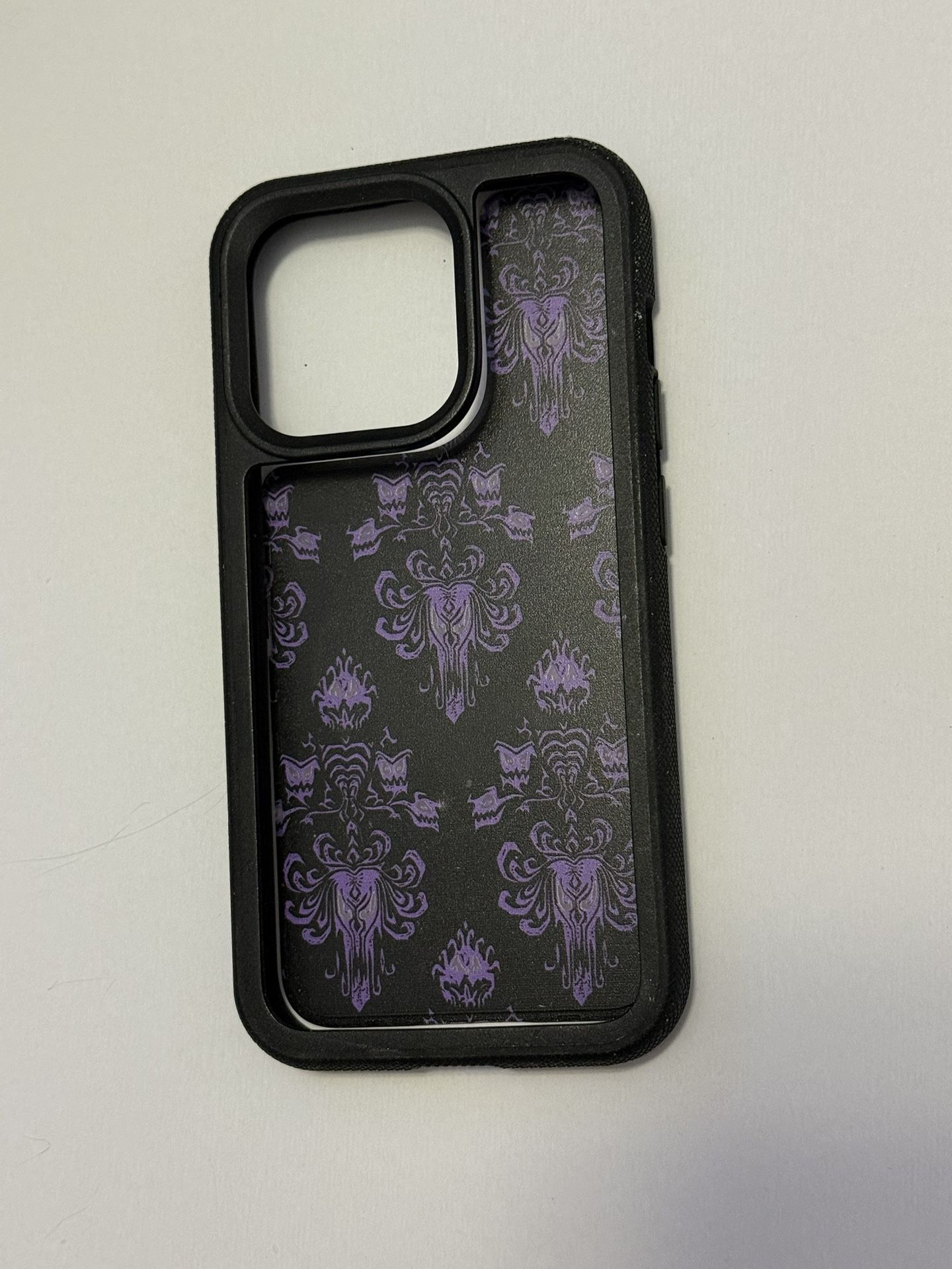 Disney Apple IPhone 14 Pro Phone Case Haunted Mansion Glow In The Dark