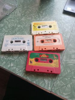 Disney Casset Tapes 