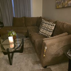 Free sectional beige