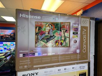 Hisense 65” 4K CANVAS SMART TV