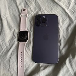 iPhone 14 Pro Max And Apple Watch Series 8
