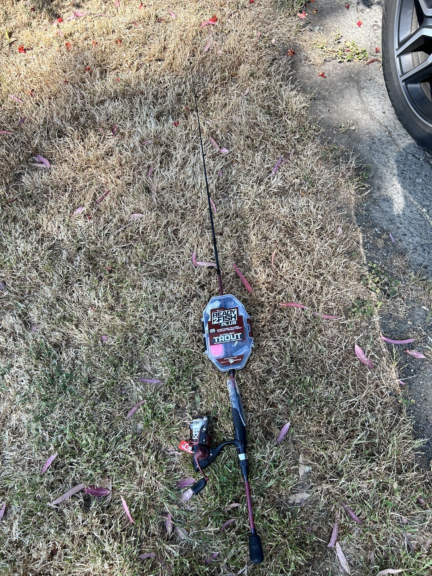 Ready To Fish Fishing Pole Brand New Never Used!!