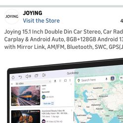 15.1” Car Stereo Android Radio